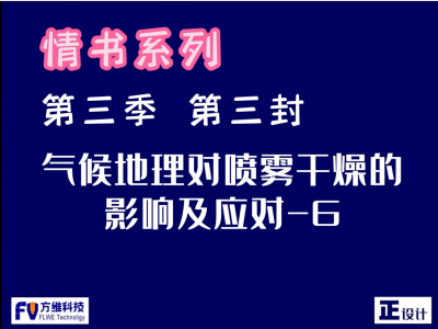 气候地理对食品喷雾干燥的影响及应对第六集